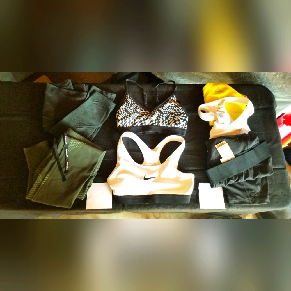 Nike & Adidas XS collection gym, yoga, workout. Very good condition. Clean